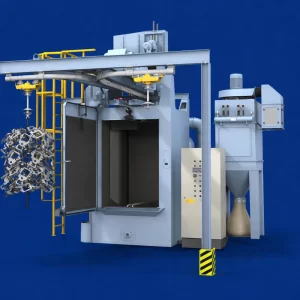 Semi Automatic Hanger Shot Blasting Machine