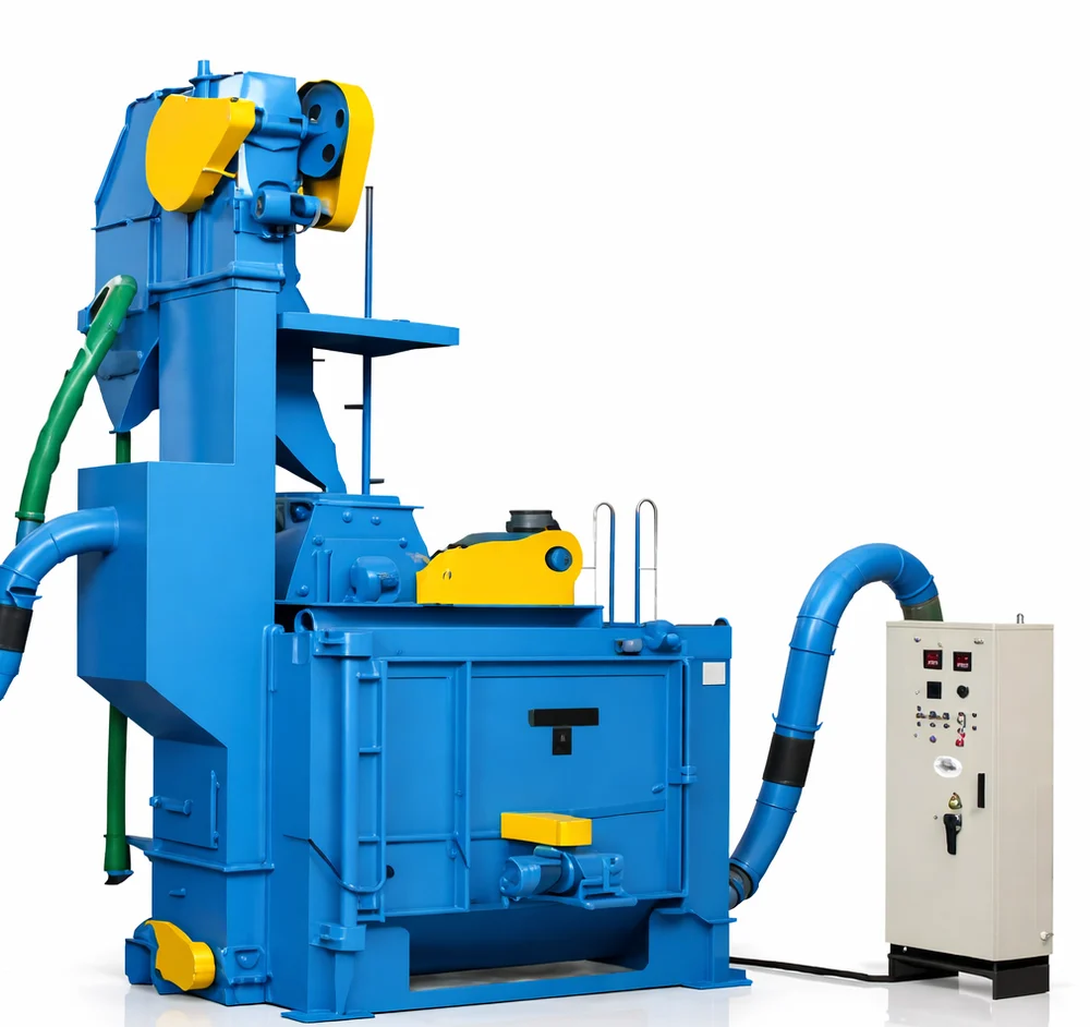 Semi Automatic Swing Table Shot Blasting Machine - Image 2
